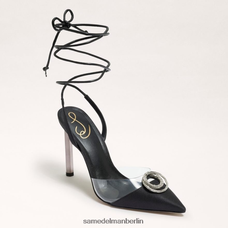 sam_edelman_adrian_riemchen_stiletto_frauen_schwarzes_wildleder_schuhwerk_2p8jnv269.jpg Sam Edelman Adrian Riemchen-Stiletto Frauen schwarzes Wildleder Schuhwerk 2P8JNV269 - Image 1