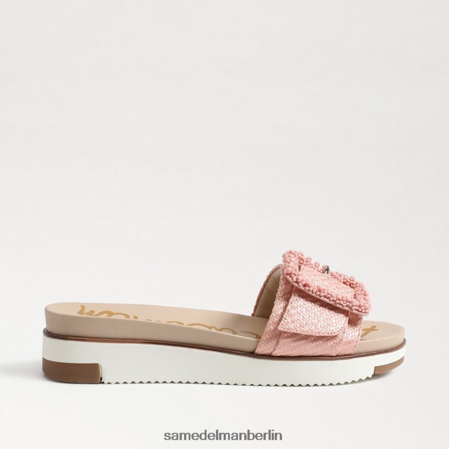 Sam Edelman Ariane-Perlen-Slide-Sandale Frauen Korallenpfirsich Schuhwerk 2P8JNV702 - Image 2