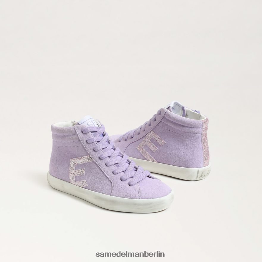 Sam Edelman Avon High-Top-Sneaker Kinder nebliges Flieder Schuhwerk 2P8JNV1043 - Image 7