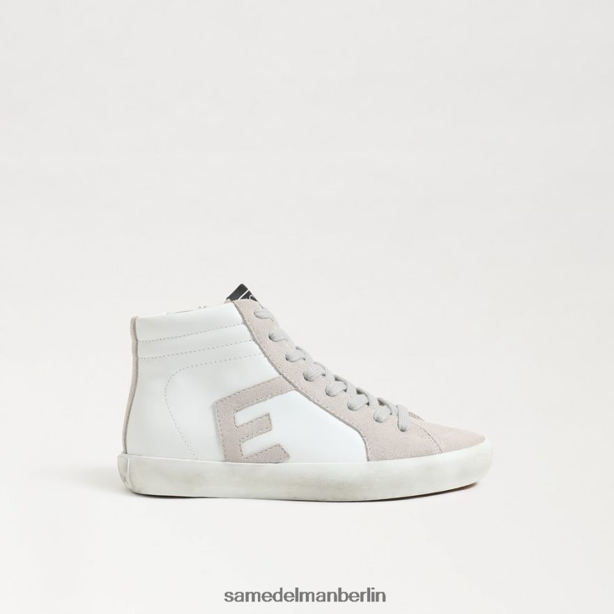 Sam Edelman Avon High-Top-Sneaker Kinder weiße Lilie Schuhwerk 2P8JNV1042 - Image 2