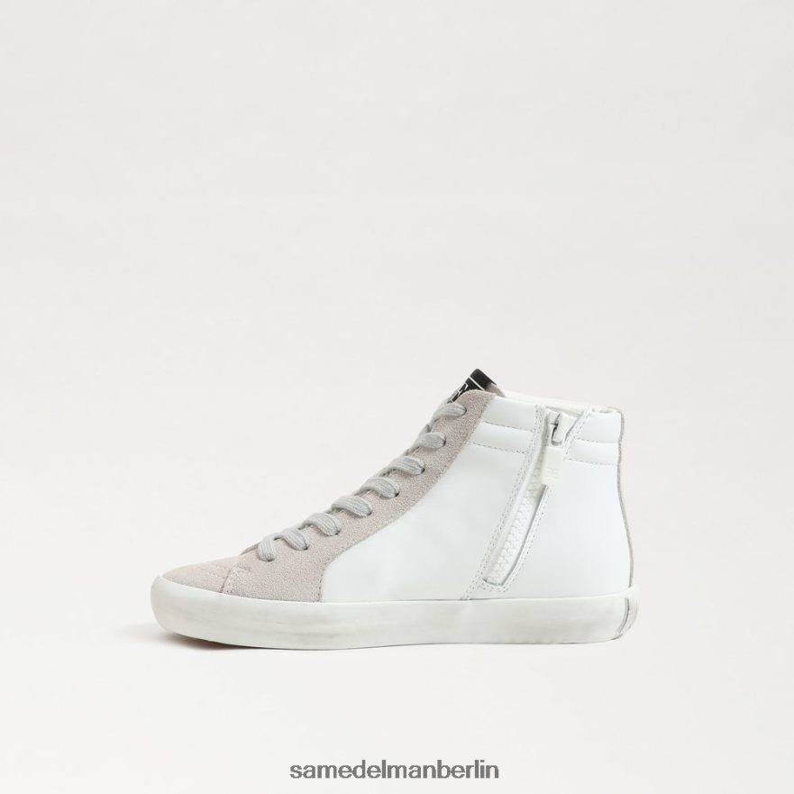Sam Edelman Avon High-Top-Sneaker Kinder weiße Lilie Schuhwerk 2P8JNV1042 - Image 4