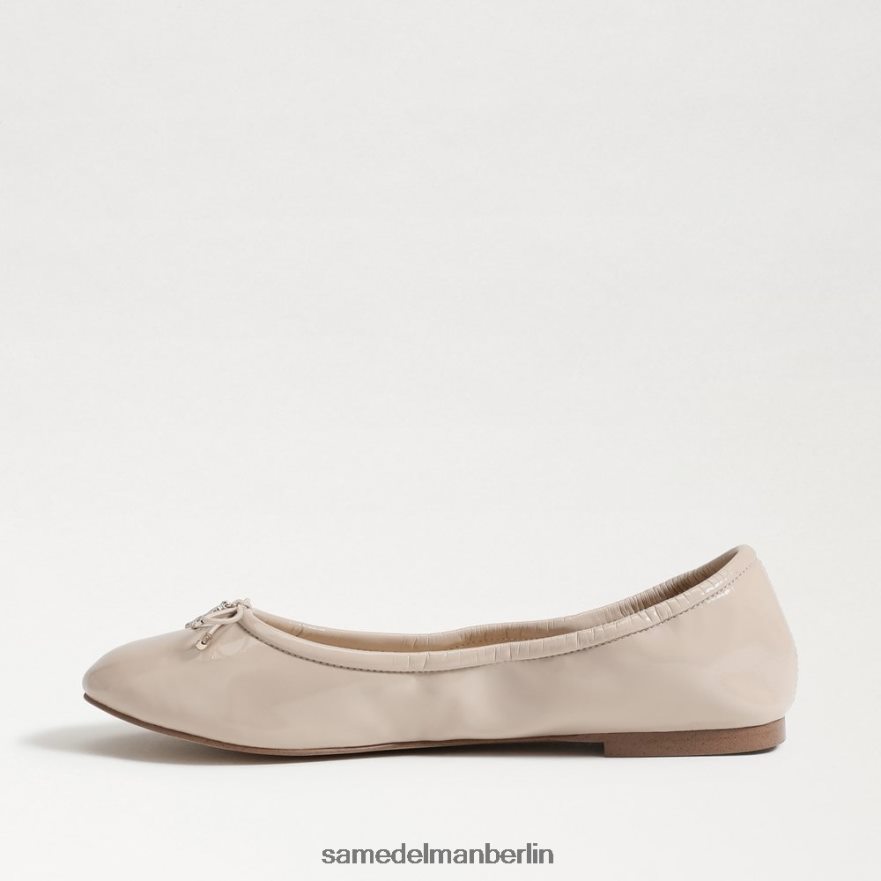 Sam Edelman Ballerinas von Felicia Frauen Chai-Latte-Patent Schuhwerk 2P8JNV132 - Image 4