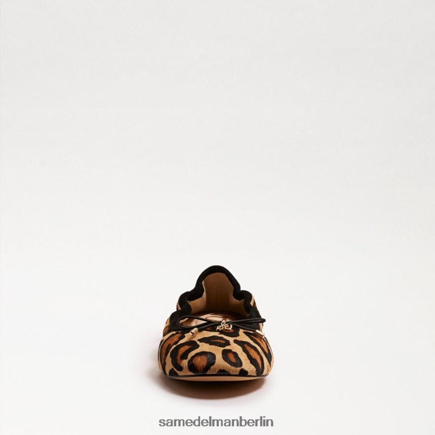 Sam Edelman Ballerinas von Felicia Frauen neuer brauner Leopard Schuhwerk 2P8JNV124 - Image 3