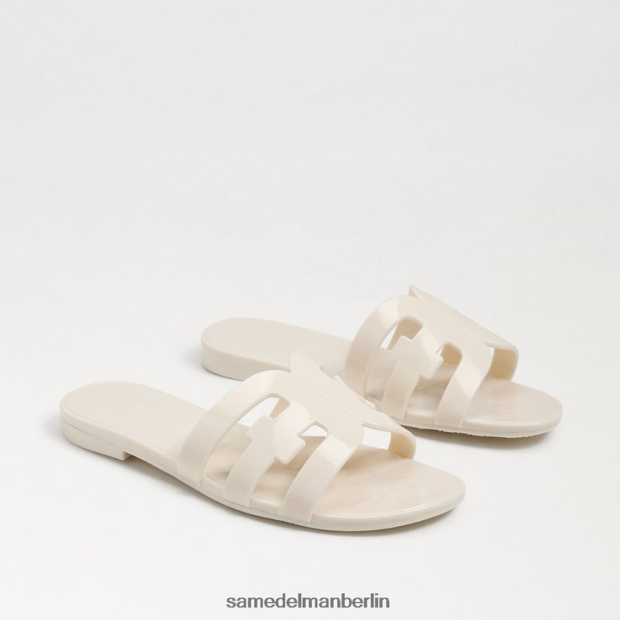 Sam Edelman Bay Jelly Slide-Sandale Frauen modernes Elfenbein Schuhwerk 2P8JNV224 - Image 1