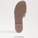 Sam Edelman Bay Jelly Slide-Sandale Frauen Rosenstaub Schuhwerk 2P8JNV220 - Image 6