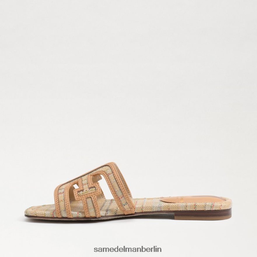 Sam Edelman Bay mehrfarbige Slide-Sandale Frauen Natürlicher Multi-Bast Schuhwerk 2P8JNV591 - Image 4