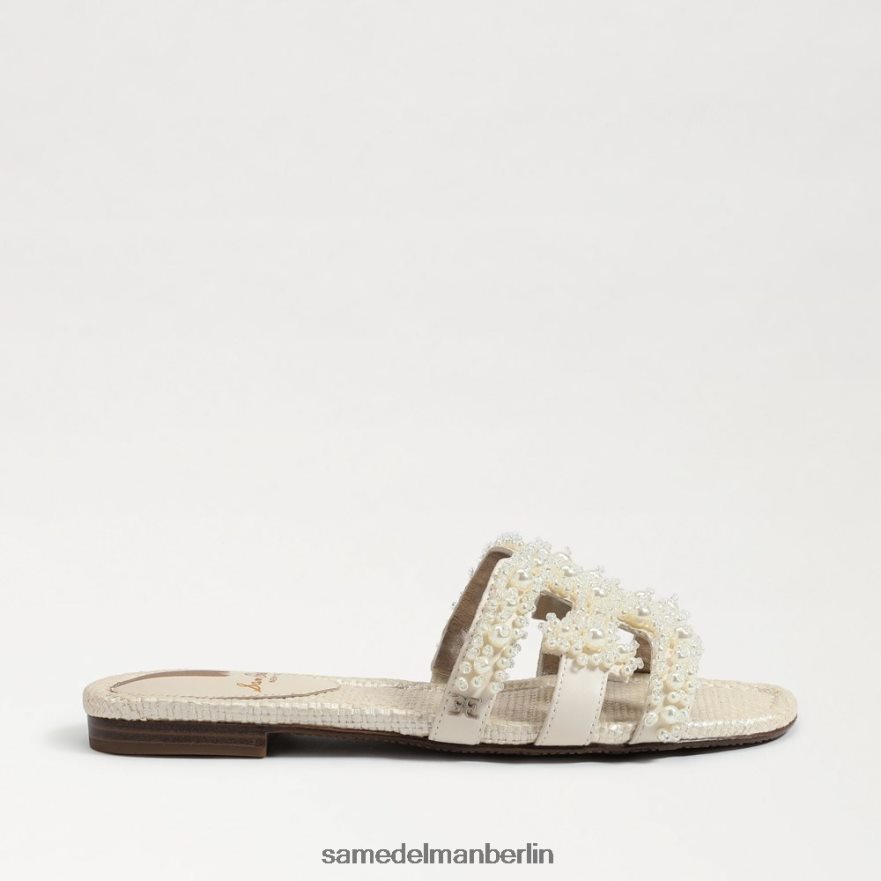 Sam Edelman Bay Perla Slide-Sandale Frauen modernes Elfenbein Schuhwerk 2P8JNV498 - Image 2