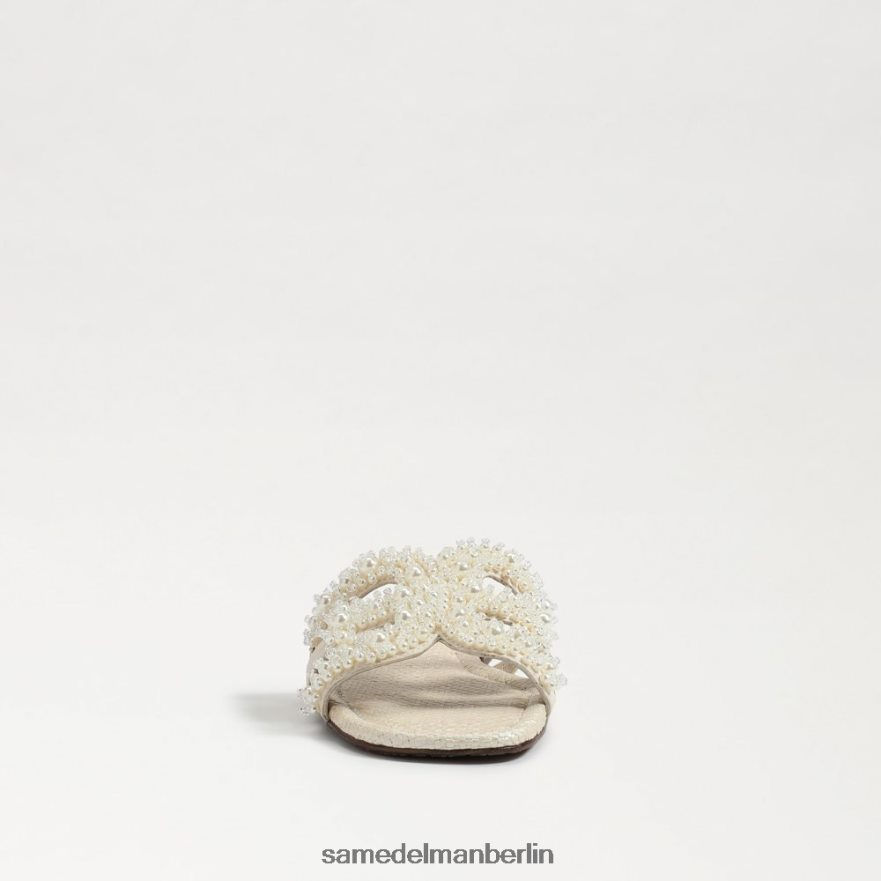 Sam Edelman Bay Perla Slide-Sandale Frauen modernes Elfenbein Schuhwerk 2P8JNV498 - Image 3