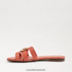 Sam Edelman Bay Radiant Slide-Sandale Frauen Terrakottarosa Schuhwerk 2P8JNV577 - Image 4