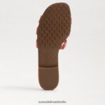 Sam Edelman Bay Radiant Slide-Sandale Frauen Terrakottarosa Schuhwerk 2P8JNV577 - Image 6