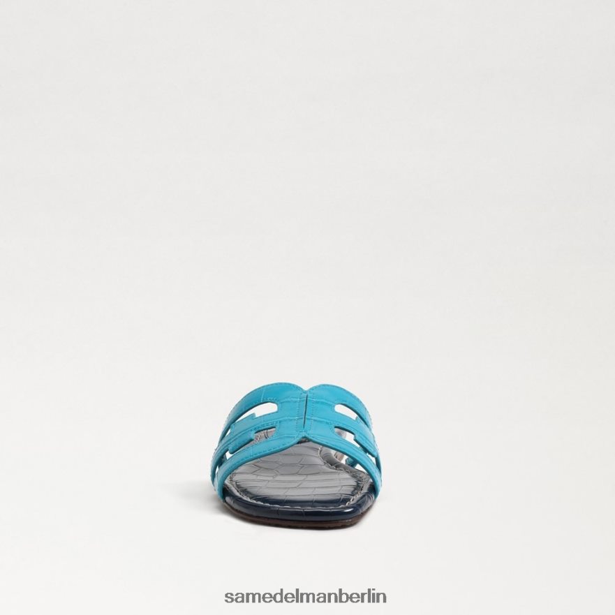 Sam Edelman Bay-Slide-Sandale Frauen Blau/Hudson-Marine Schuhwerk 2P8JNV8 - Image 3