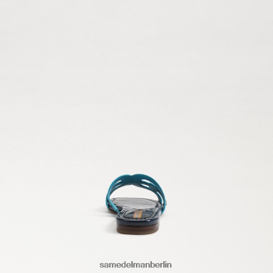 Sam Edelman Bay-Slide-Sandale Frauen Blau/Hudson-Marine Schuhwerk 2P8JNV8 - Image 5