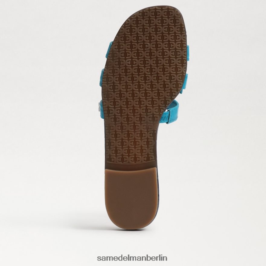 Sam Edelman Bay-Slide-Sandale Frauen Blau/Hudson-Marine Schuhwerk 2P8JNV8 - Image 6