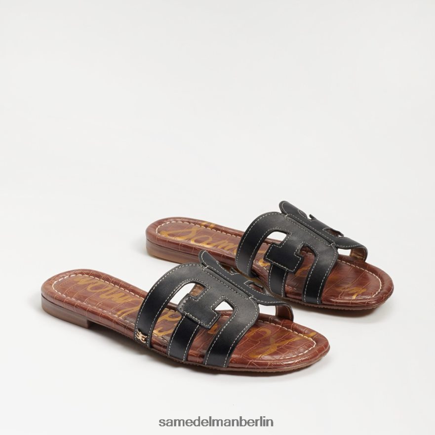 sam_edelman_bay_slide_sandale_frauen_schwarzes_leder_schuhwerk_2p8jnv12.jpg Sam Edelman Bay-Slide-Sandale Frauen schwarzes Leder Schuhwerk 2P8JNV12 - Image 1