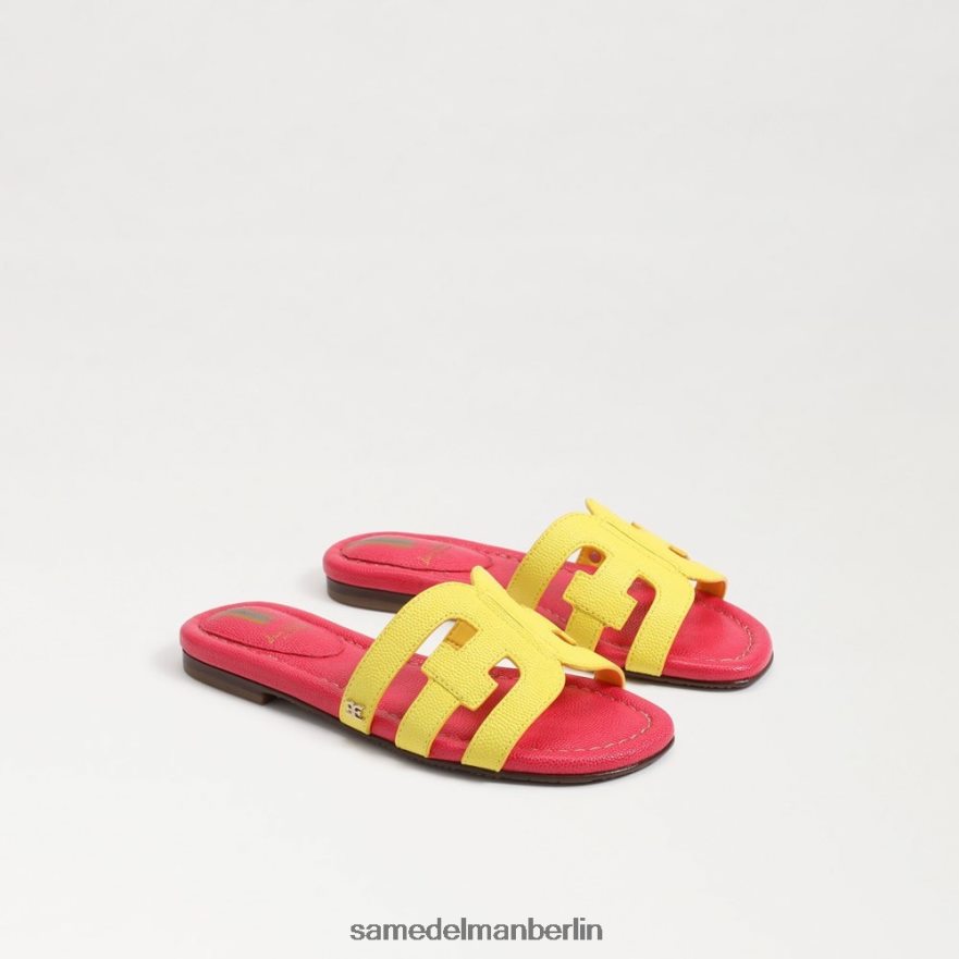 sam_edelman_bay_slide_sandale_kinder_mimose_gelb_ultra_fuscia_schuhwerk_2p8jnv886.jpg Sam Edelman Bay-Slide-Sandale Kinder Mimose gelb/ultra fuscia Schuhwerk 2P8JNV886 - Image 1