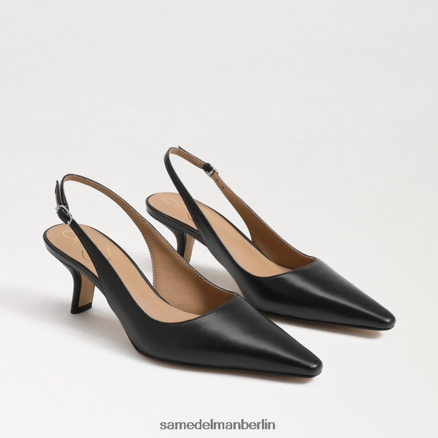 sam_edelman_bianka_slingback_pumpe_frauen_schwarzes_leder_schuhwerk_2p8jnv89.jpg Sam Edelman Bianka Slingback-Pumpe Frauen schwarzes Leder Schuhwerk 2P8JNV89 - Image 1