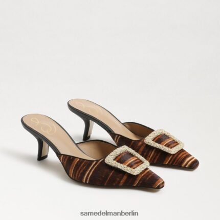 Sam Edelman Brit-Kitten-Heel-Mule Frauen braun-multi Schuhwerk 2P8JNV430