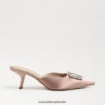 Sam Edelman Brit-Kitten-Heel-Mule Frauen weiche Praline Schuhwerk 2P8JNV432 - Image 2