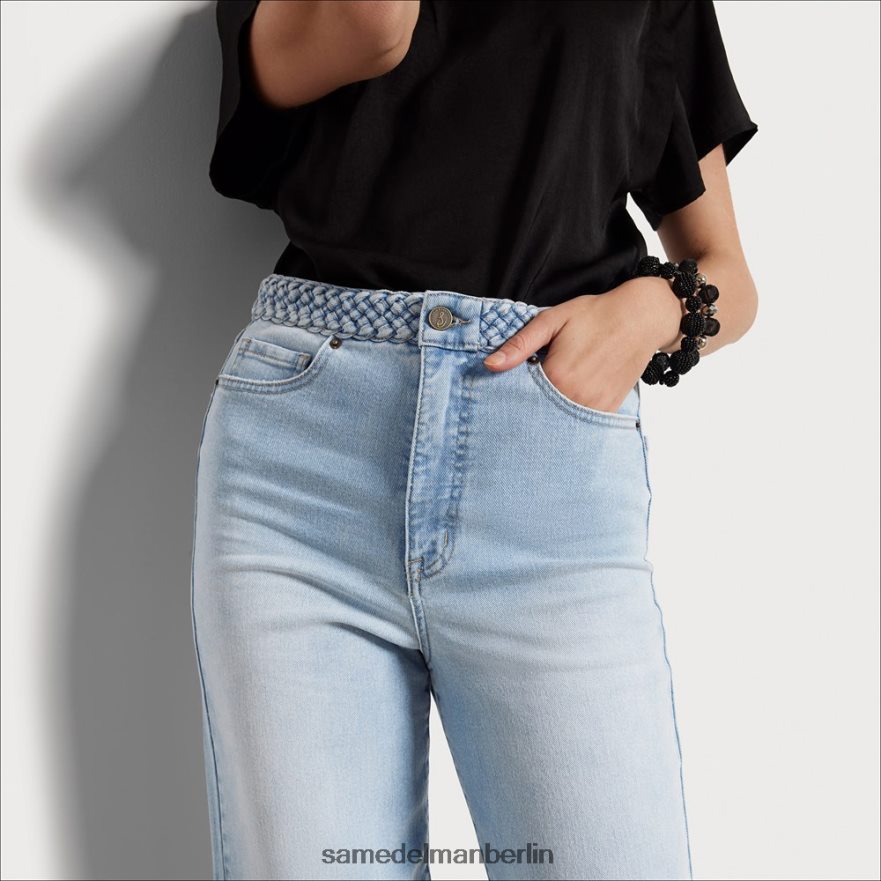 Sam Edelman Codie-Hose mit hohem Bund und weitem Bein Frauen sternenklar Bekleidung 2P8JNV1215 - Image 2