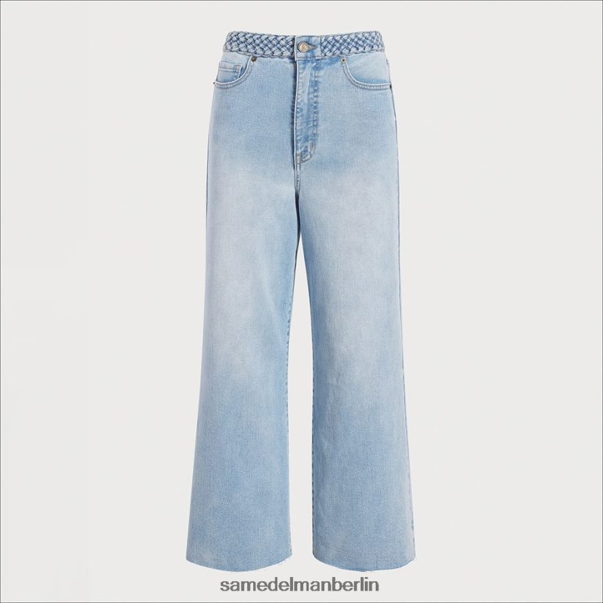 Sam Edelman Codie-Hose mit hohem Bund und weitem Bein Frauen sternenklar Bekleidung 2P8JNV1215 - Image 5