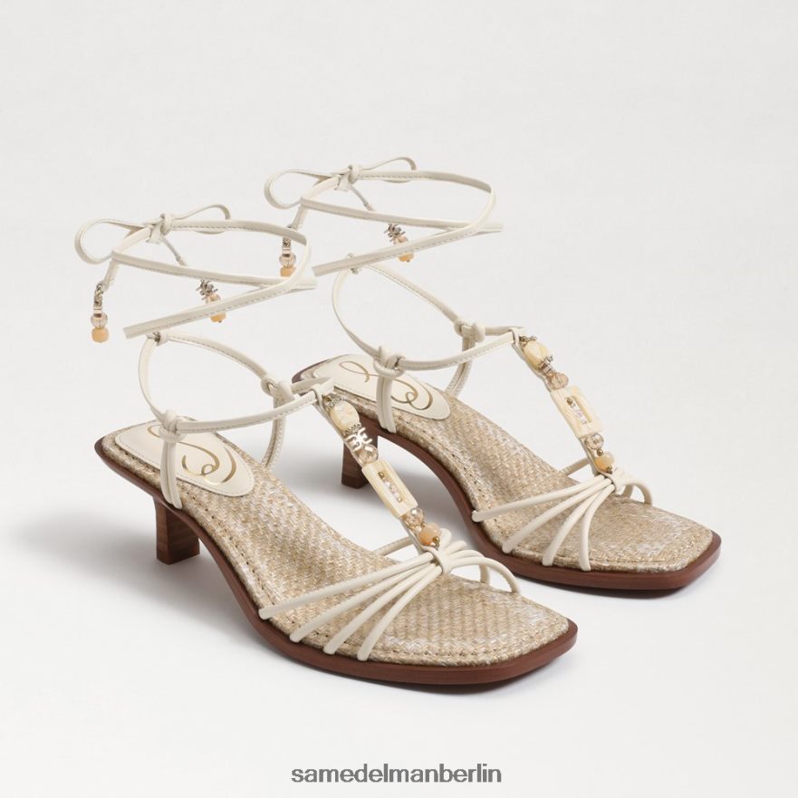Sam Edelman Dacie Riemchensandale mit Kätzchenabsatz Frauen modernes Elfenbein Schuhwerk 2P8JNV621 - Image 1