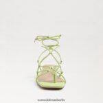 Sam Edelman Daffy-Sandale Frauen Kiwi-Leder Schuhwerk 2P8JNV423 - Image 3