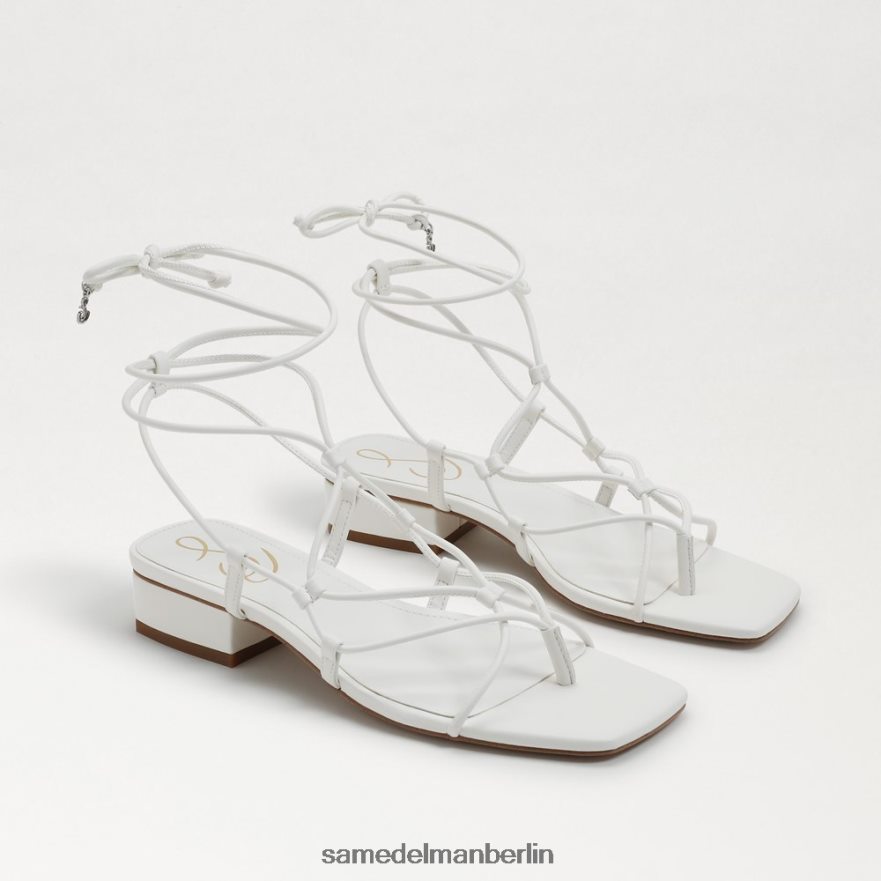 sam_edelman_daffy_sandale_frauen_strahlend_weisses_leder_schuhwerk_2p8jnv422.jpg Sam Edelman Daffy-Sandale Frauen strahlend weißes Leder Schuhwerk 2P8JNV422 - Image 1