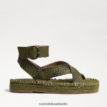 Sam Edelman Dakota-Plateausandale Frauen Farngrün Schuhwerk 2P8JNV581 - Image 2