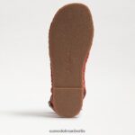 Sam Edelman Dakota-Plateausandale Frauen heller Mohn Schuhwerk 2P8JNV580 - Image 6