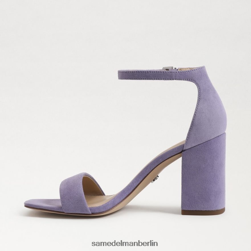 Sam Edelman Daniella Sandale mit Blockabsatz Frauen lila Iris Schuhwerk 2P8JNV307 - Image 4