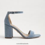 Sam Edelman Daniella Sandale mit Blockabsatz Frauen Montroseblau Schuhwerk 2P8JNV296 - Image 2