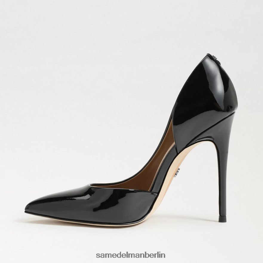 Sam Edelman Delores spitzer Zehenabsatz Frauen schwarzes Lackleder Schuhwerk 2P8JNV779 - Image 4