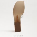 Sam Edelman Dev-Plateausandale Frauen helles Weiss Schuhwerk 2P8JNV545 - Image 6