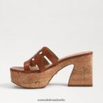 Sam Edelman Dev-Plateausandale Frauen Sattel Schuhwerk 2P8JNV546 - Image 4