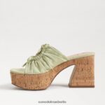 Sam Edelman Dova Plateau-Keilabsatz Frauen eisgekühlte Limette Schuhwerk 2P8JNV349 - Image 4