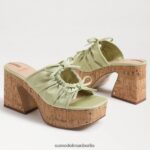 Sam Edelman Dova Plateau-Keilabsatz Frauen eisgekühlte Limette Schuhwerk 2P8JNV349 - Image 7