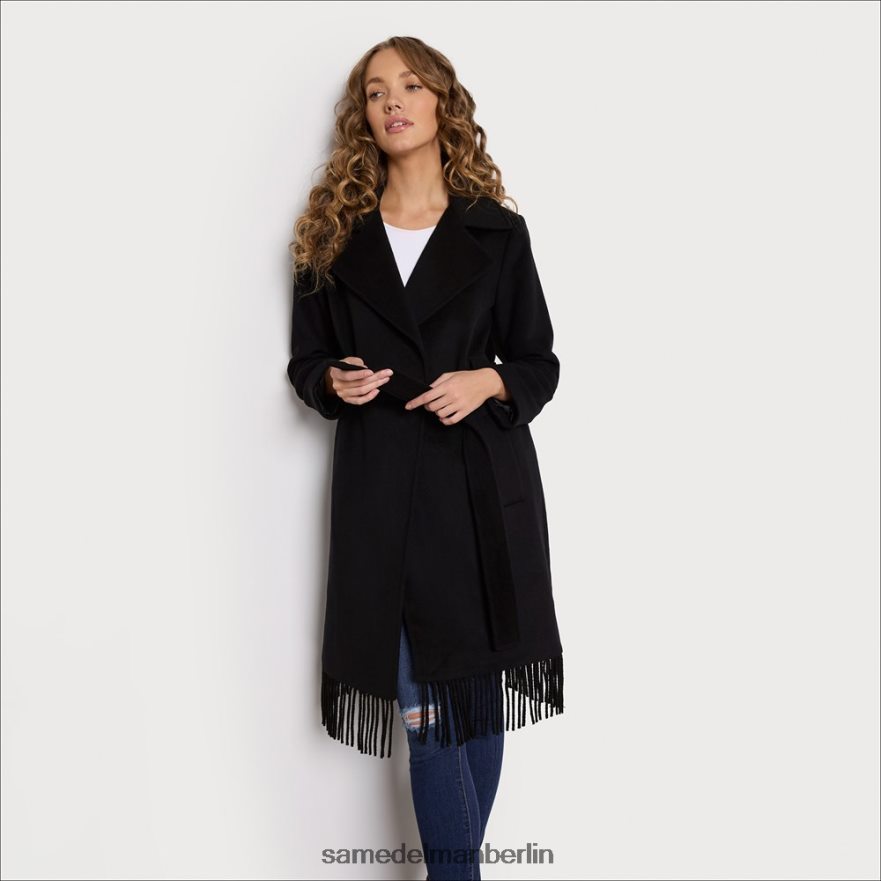 sam_edelman_einreihiger_wollmantel_frauen_schwarz_bekleidung_2p8jnv1163.jpg Sam Edelman Einreihiger Wollmantel Frauen Schwarz Bekleidung 2P8JNV1163 - Image 1