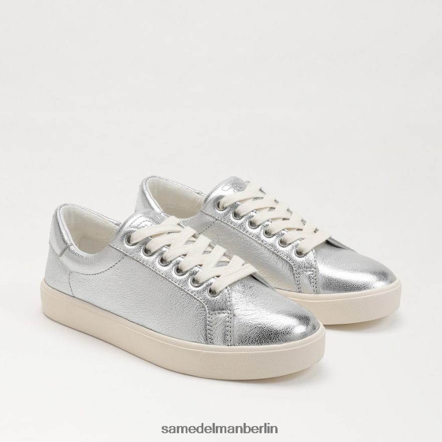 sam_edelman_ethyl_schnuersneaker_frauen_weiches_silber_schuhwerk_2p8jnv344.jpg Sam Edelman Ethyl-Schnürsneaker Frauen weiches Silber Schuhwerk 2P8JNV344 - Image 1