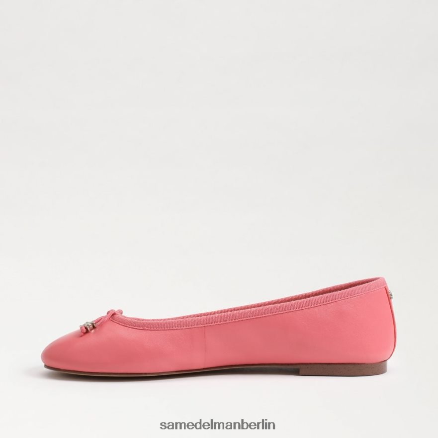 Sam Edelman Felicia Luxe Ballerinas Frauen Calypso-Koralle Schuhwerk 2P8JNV291 - Image 4