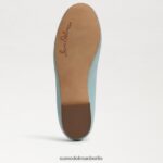 Sam Edelman Felicia Luxe Ballerinas Frauen Flut blau Schuhwerk 2P8JNV286 - Image 6