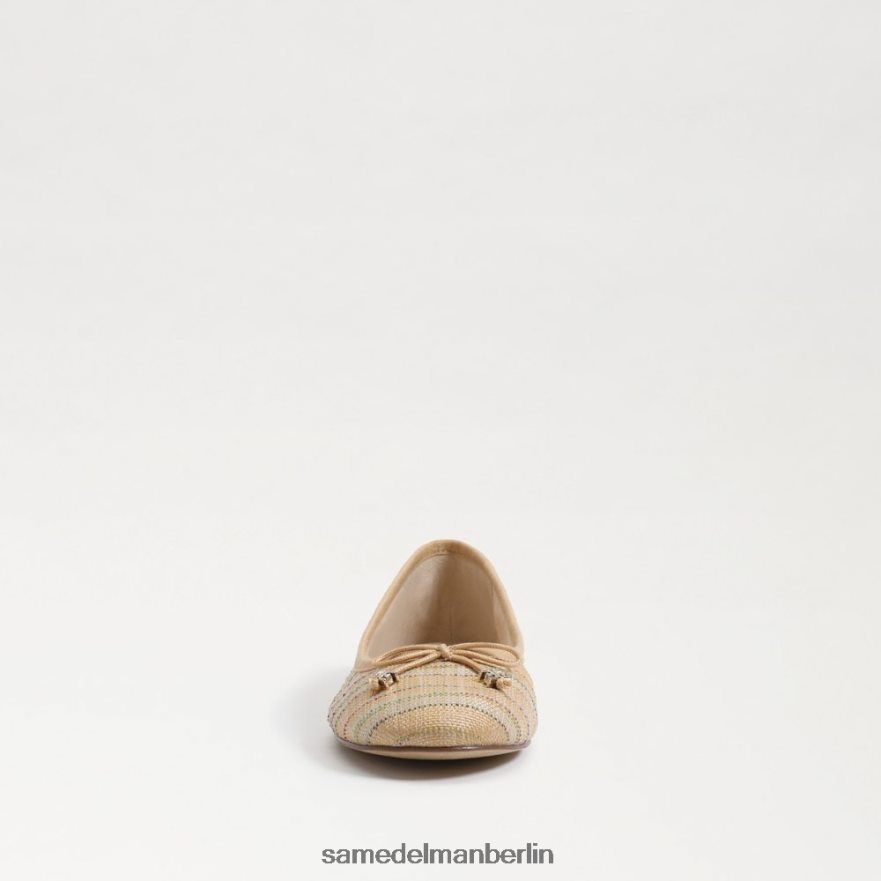 Sam Edelman Felicia Luxe Ballerinas Frauen Natürlicher Multi-Bast Schuhwerk 2P8JNV281 - Image 3