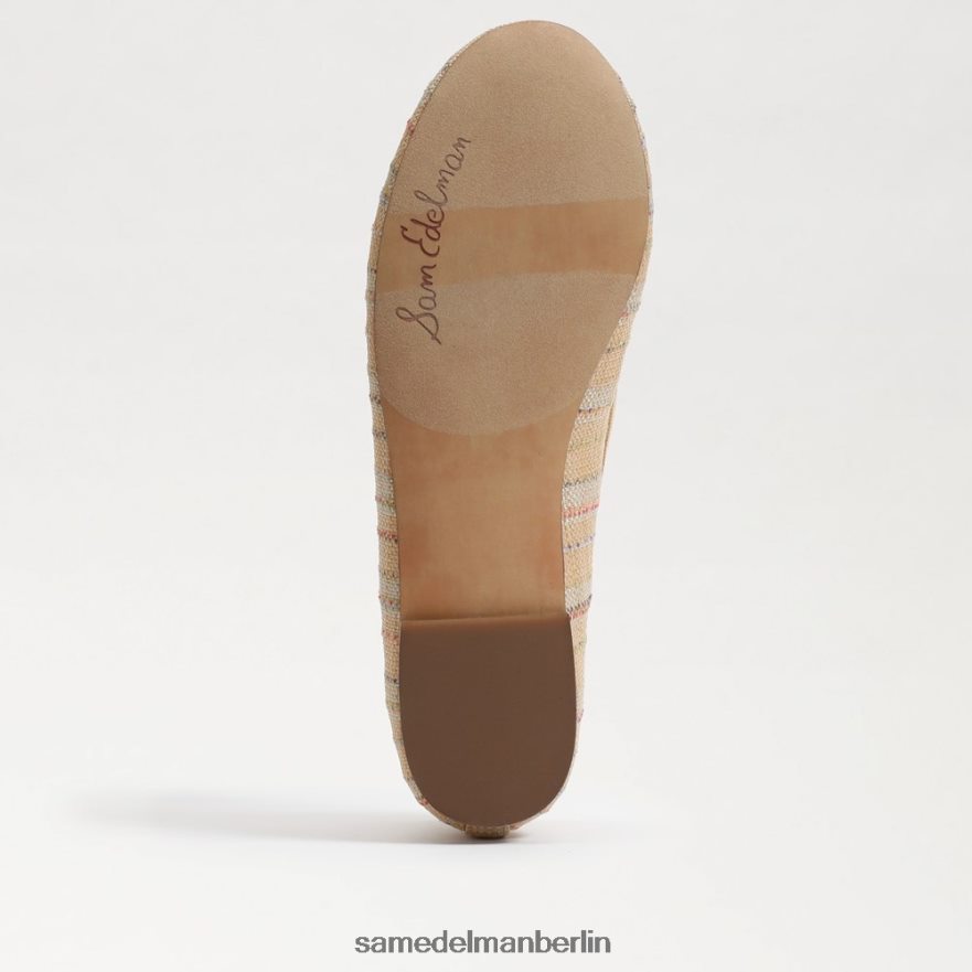 Sam Edelman Felicia Luxe Ballerinas Frauen Natürlicher Multi-Bast Schuhwerk 2P8JNV281 - Image 6