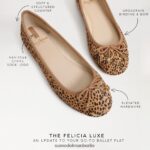 Sam Edelman Felicia Luxe Ballerinas Frauen tan multi Schuhwerk 2P8JNV293 - Image 7