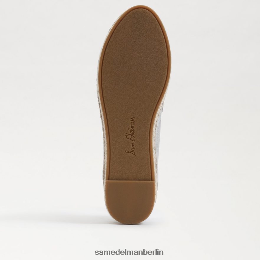 Sam Edelman Flache Espadrille-Loafer von Kai Frauen weiches Silber Schuhwerk 2P8JNV203 - Image 6