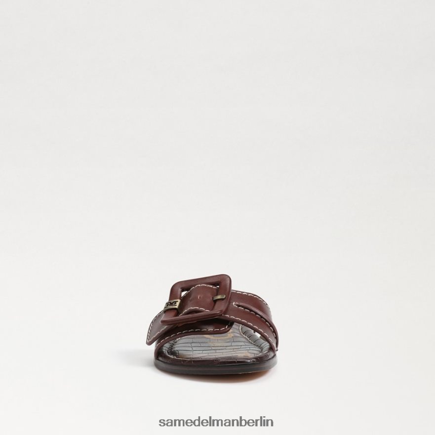 Sam Edelman Gaige Slide-Sandale Frauen Ahorn-Bourbon Schuhwerk 2P8JNV25 - Image 3
