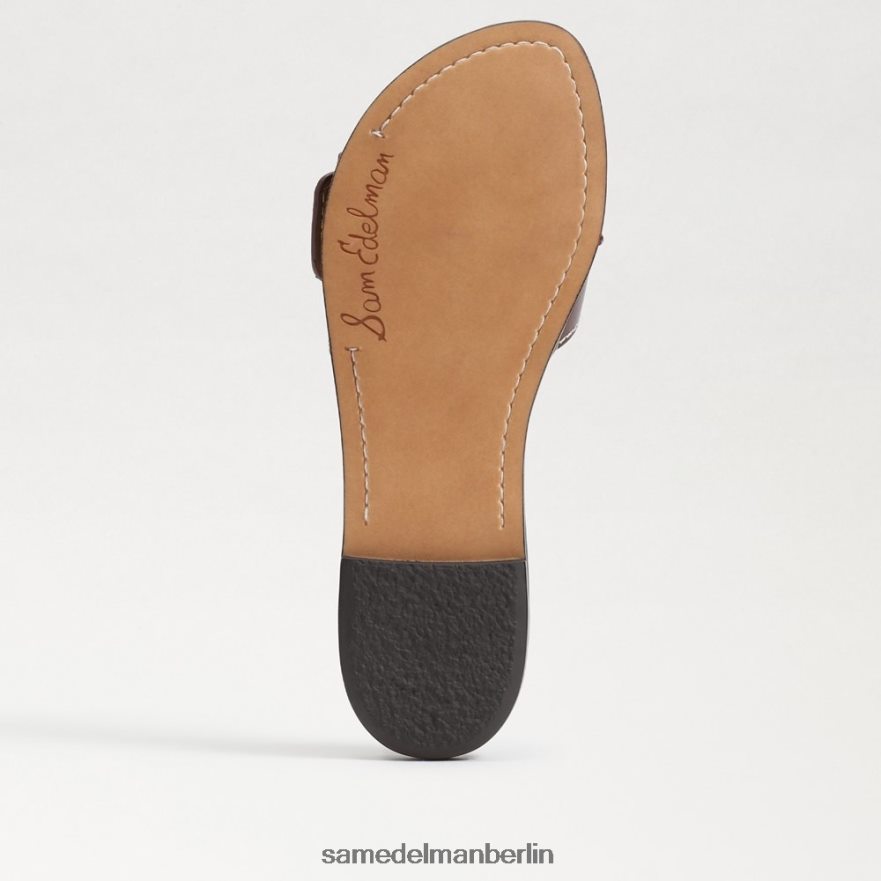 Sam Edelman Gaige Slide-Sandale Frauen Ahorn-Bourbon Schuhwerk 2P8JNV25 - Image 6