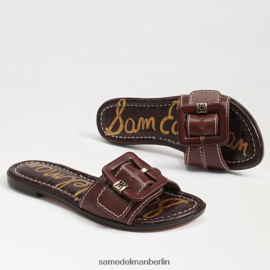 Sam Edelman Gaige Slide-Sandale Frauen Ahorn-Bourbon Schuhwerk 2P8JNV25 - Image 7