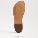 Sam Edelman Gaige Slide-Sandale Frauen gebleichter Weizen Schuhwerk 2P8JNV32 - Image 6