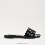 Sam Edelman Gaige Slide-Sandale Frauen Schwarz Schuhwerk 2P8JNV28 - Image 2