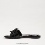 Sam Edelman Gaige Slide-Sandale Frauen Schwarz Schuhwerk 2P8JNV28 - Image 4
